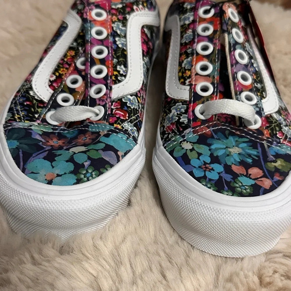 NWT VANS Old Skool Tapered Floral Sneakers - Picture 6 of 8